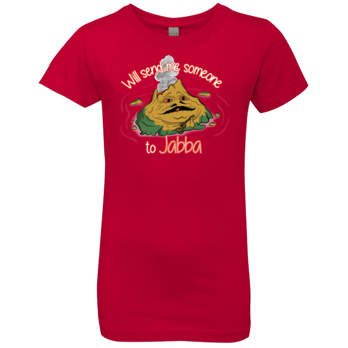 T-Shirts Red / YXS Jabba Girls Premium T-Shirt