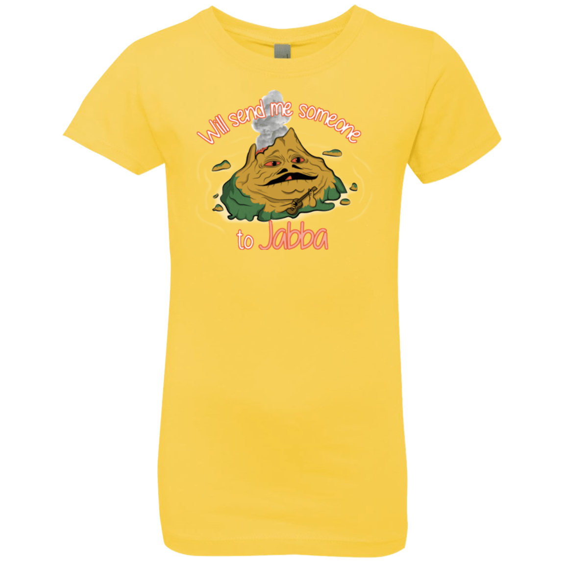 T-Shirts Vibrant Yellow / YXS Jabba Girls Premium T-Shirt