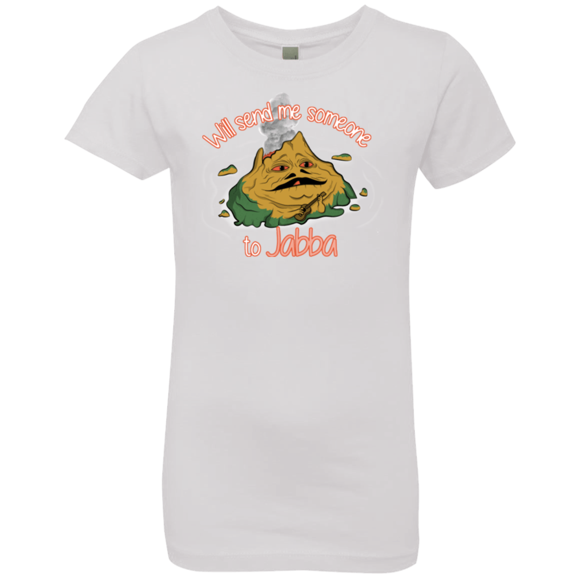 T-Shirts White / YXS Jabba Girls Premium T-Shirt