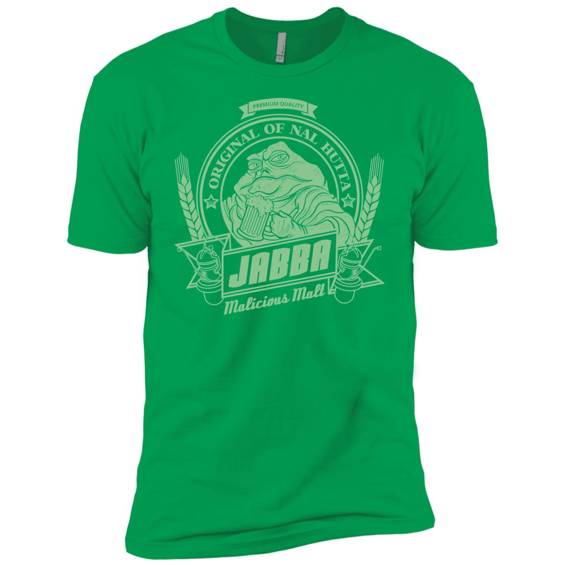 T-Shirts Kelly Green / YXS Jabba Malt Boys Premium T-Shirt