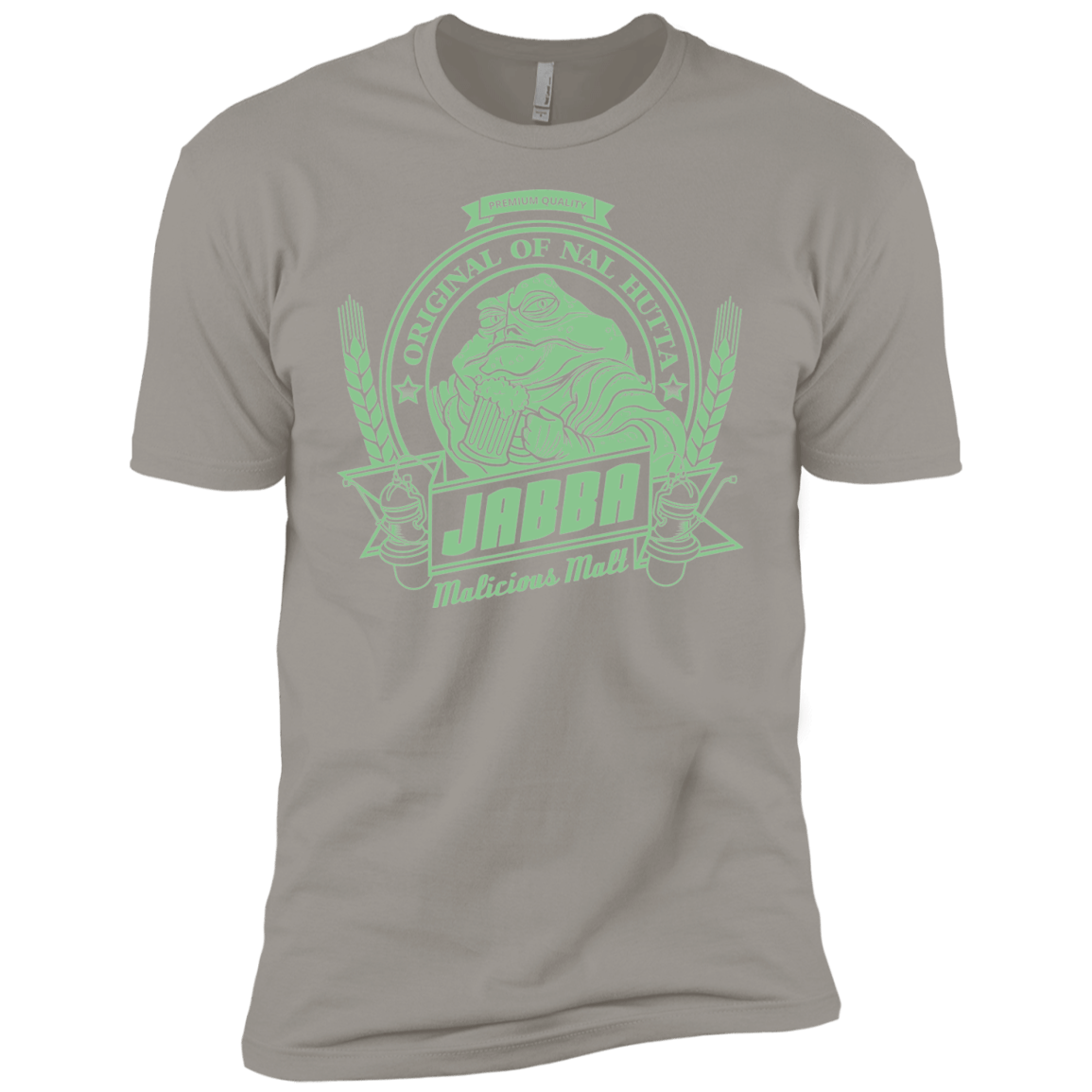 T-Shirts Light Grey / YXS Jabba Malt Boys Premium T-Shirt