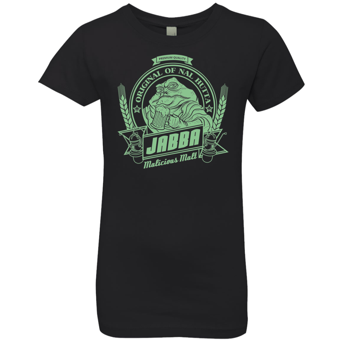 T-Shirts Black / YXS Jabba Malt Girls Premium T-Shirt