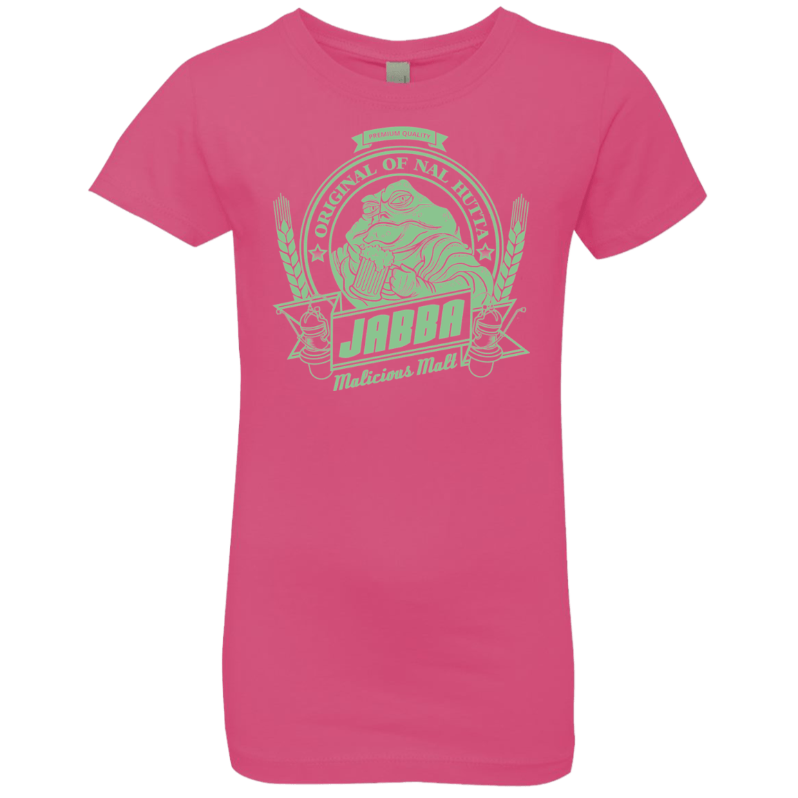 T-Shirts Hot Pink / YXS Jabba Malt Girls Premium T-Shirt