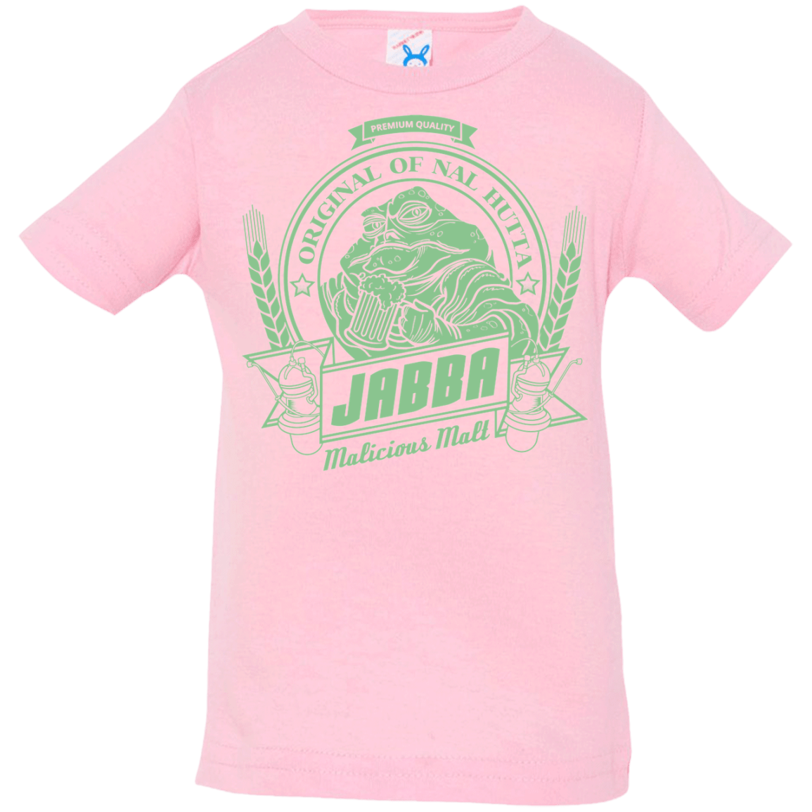 T-Shirts Pink / 6 Months Jabba Malt Infant Premium T-Shirt
