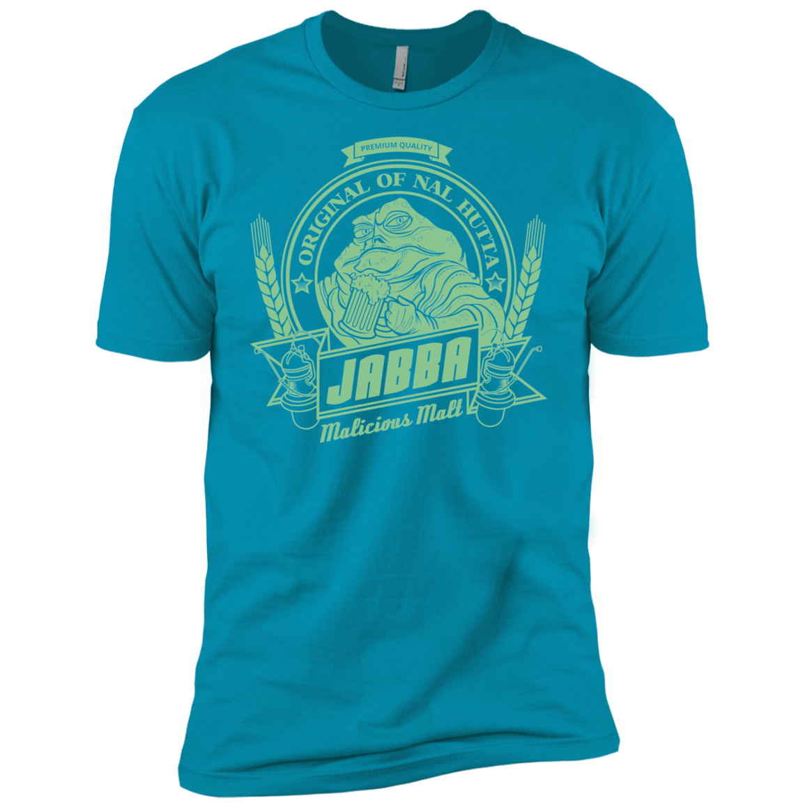 T-Shirts Turquoise / X-Small Jabba Malt Men's Premium T-Shirt