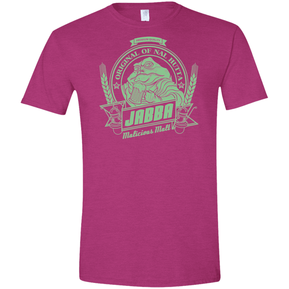 T-Shirts Antique Heliconia / S Jabba Malt Men's Semi-Fitted Softstyle