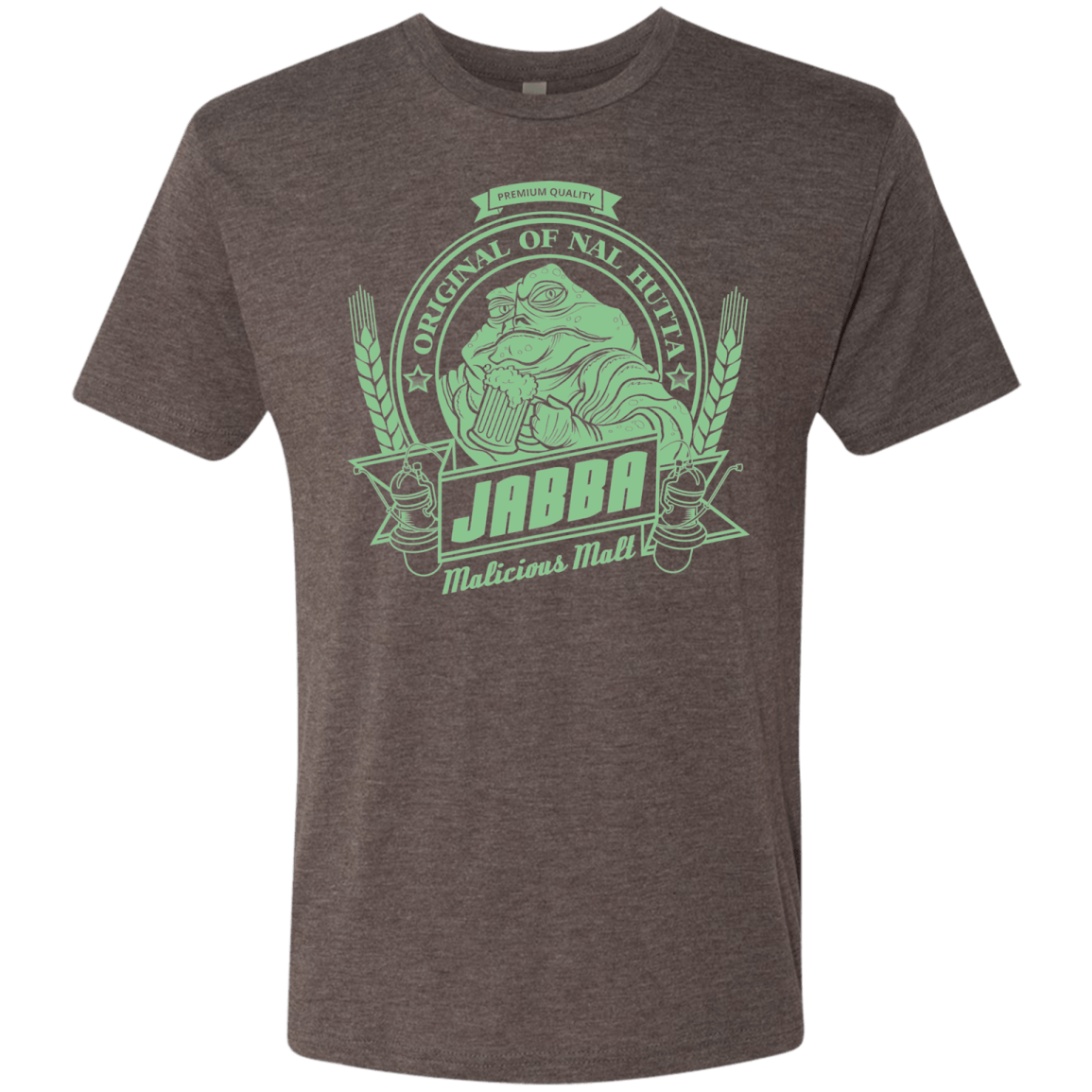 T-Shirts Macchiato / S Jabba Malt Men's Triblend T-Shirt