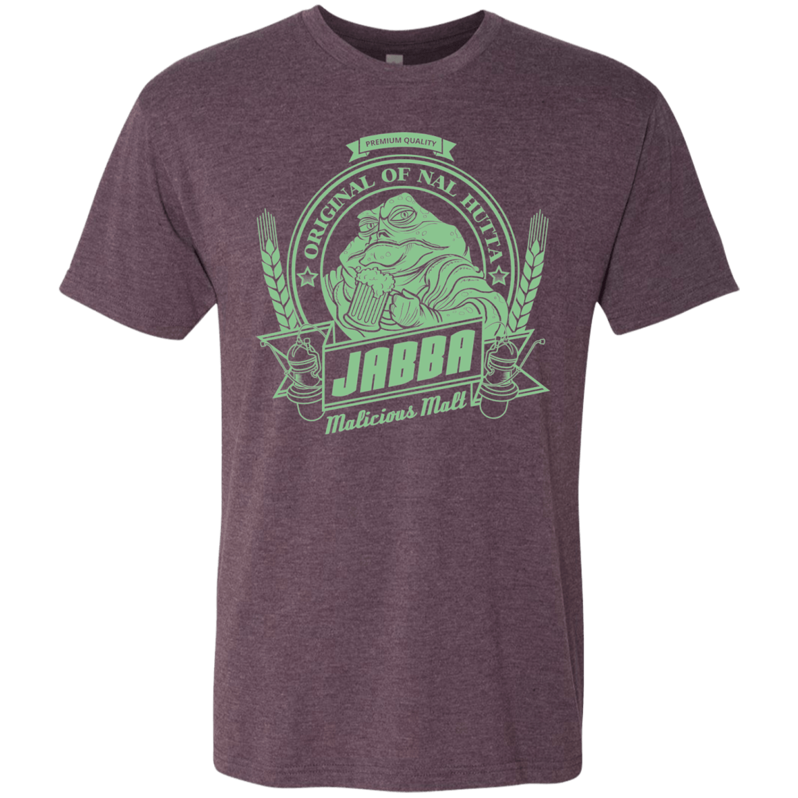 T-Shirts Vintage Purple / S Jabba Malt Men's Triblend T-Shirt