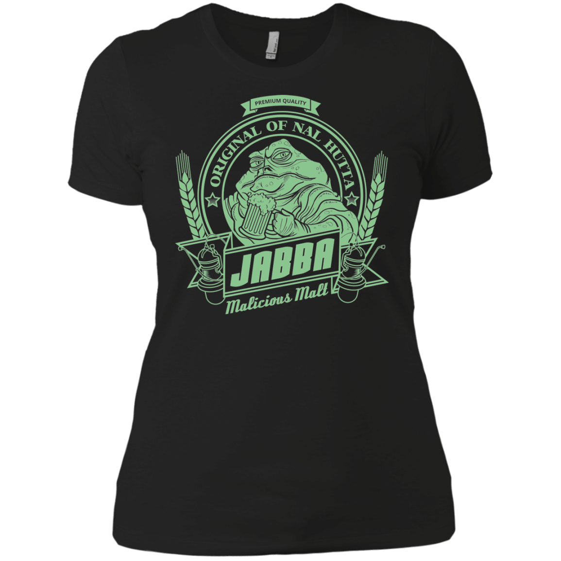 T-Shirts Black / X-Small Jabba Malt Women's Premium T-Shirt
