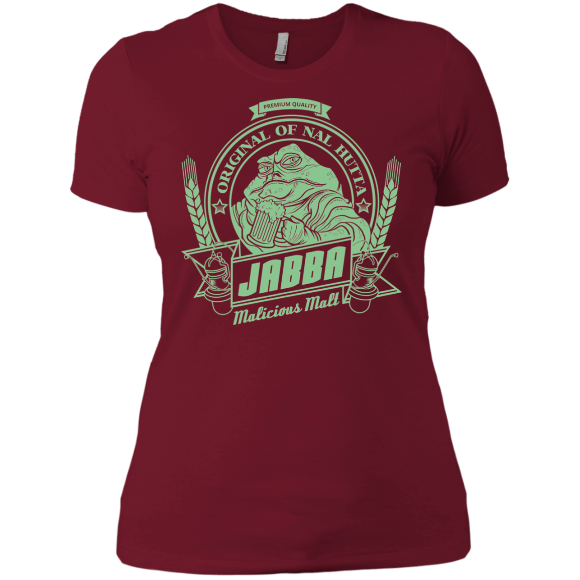 T-Shirts Scarlet / X-Small Jabba Malt Women's Premium T-Shirt