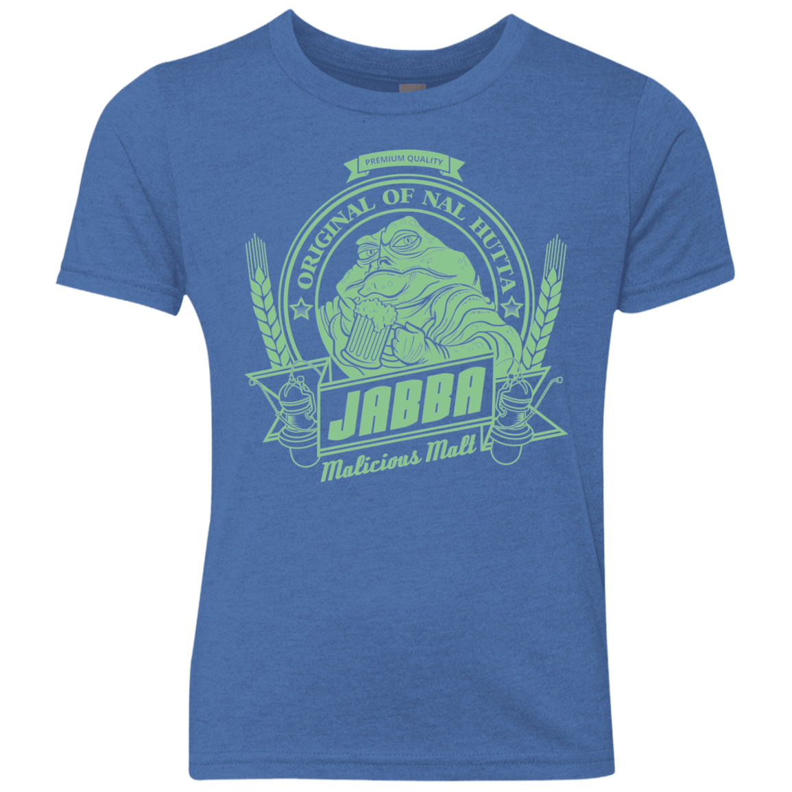 T-Shirts Vintage Royal / YXS Jabba Malt Youth Triblend T-Shirt