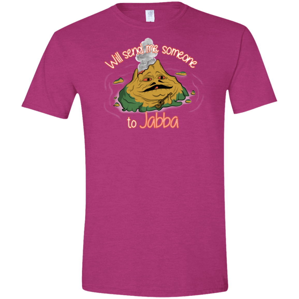 T-Shirts Antique Heliconia / S Jabba Men's Semi-Fitted Softstyle