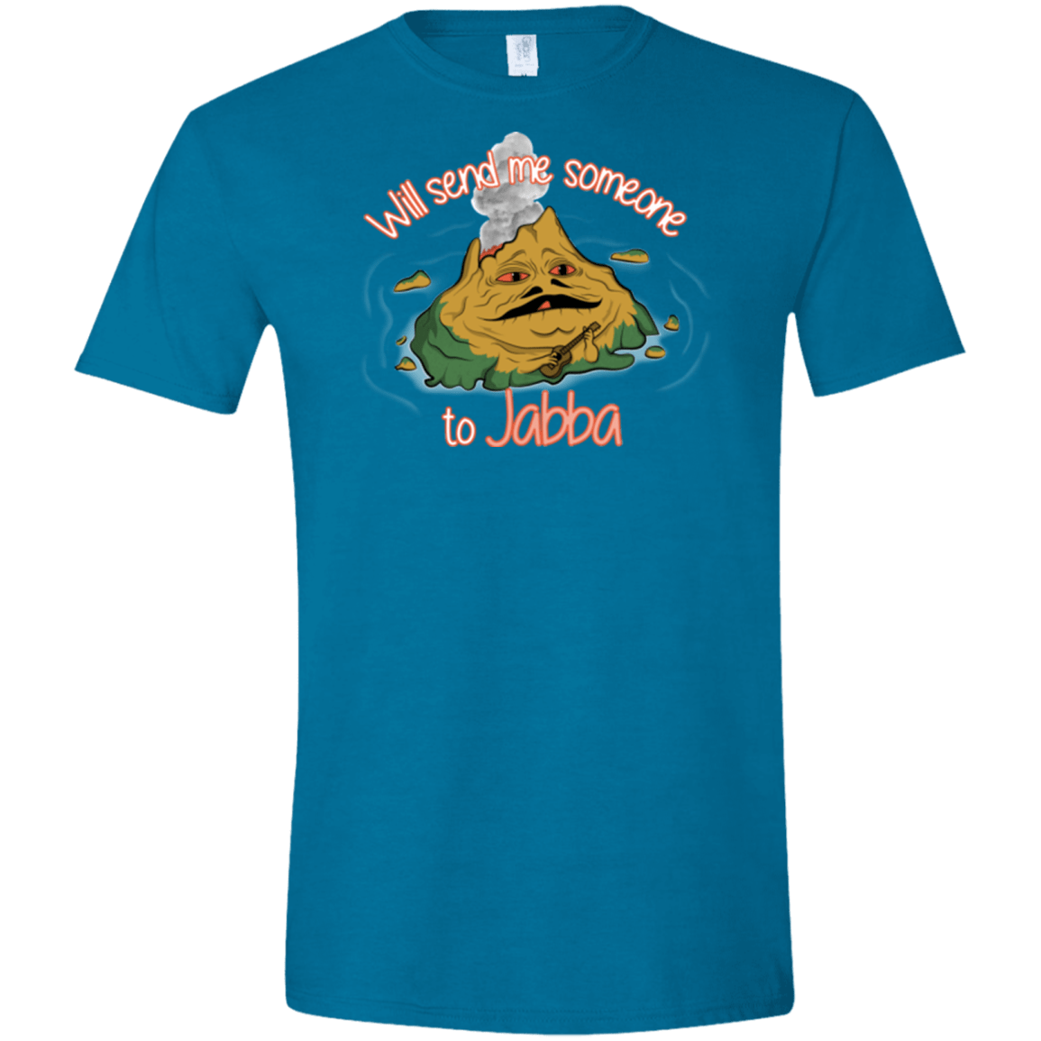 T-Shirts Antique Sapphire / S Jabba Men's Semi-Fitted Softstyle