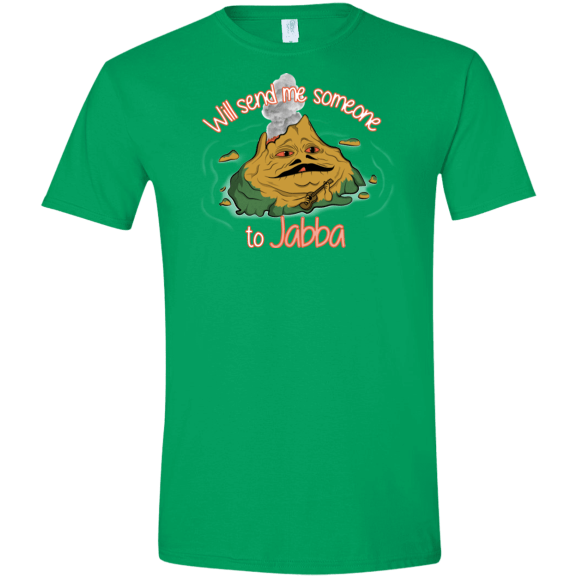 T-Shirts Irish Green / S Jabba Men's Semi-Fitted Softstyle