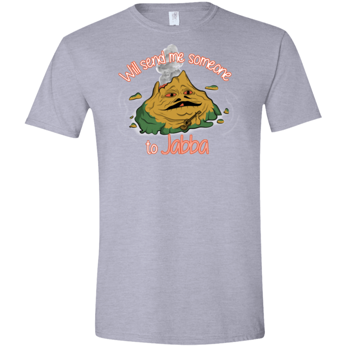 T-Shirts Sport Grey / X-Small Jabba Men's Semi-Fitted Softstyle