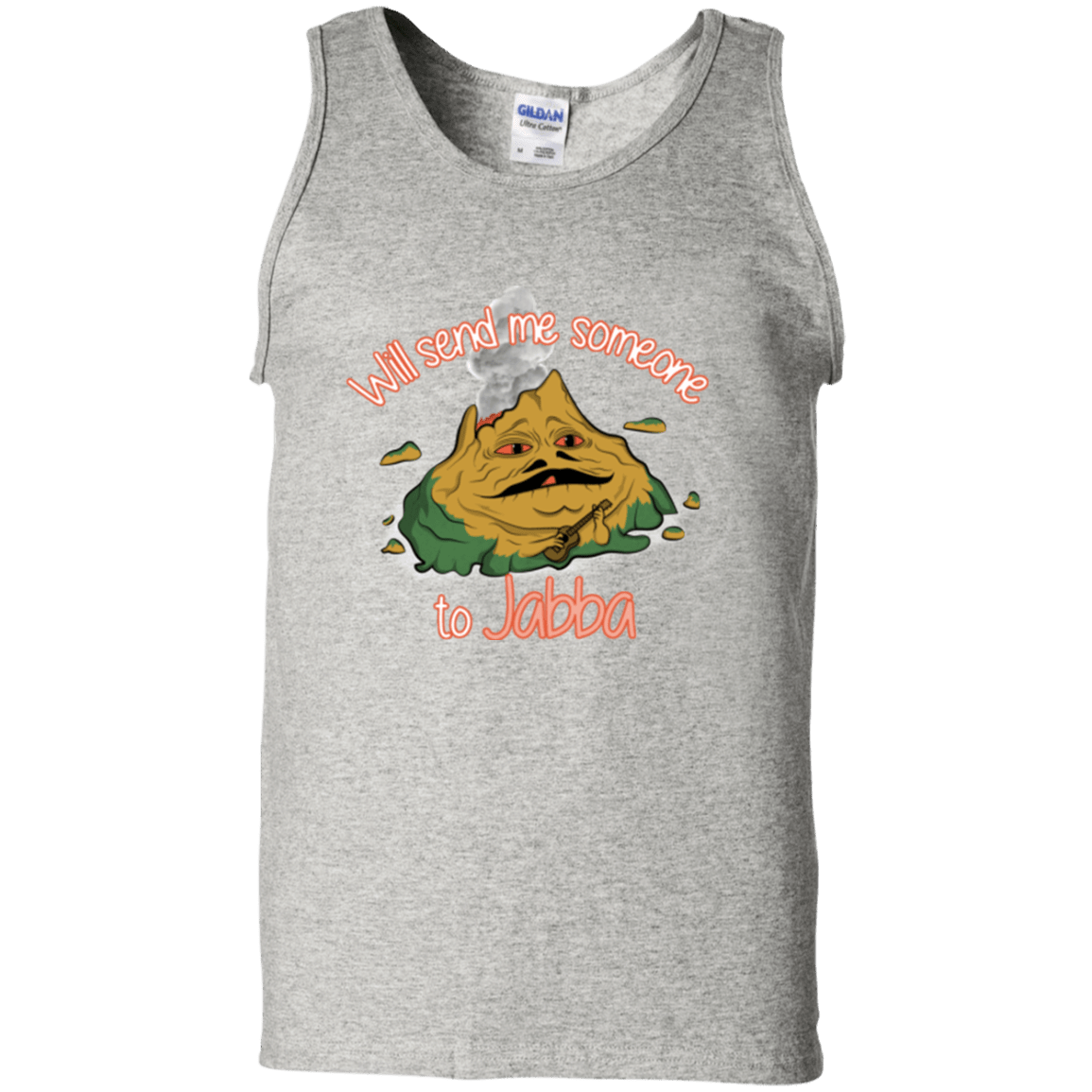 T-Shirts Ash / S Jabba Men's Tank Top