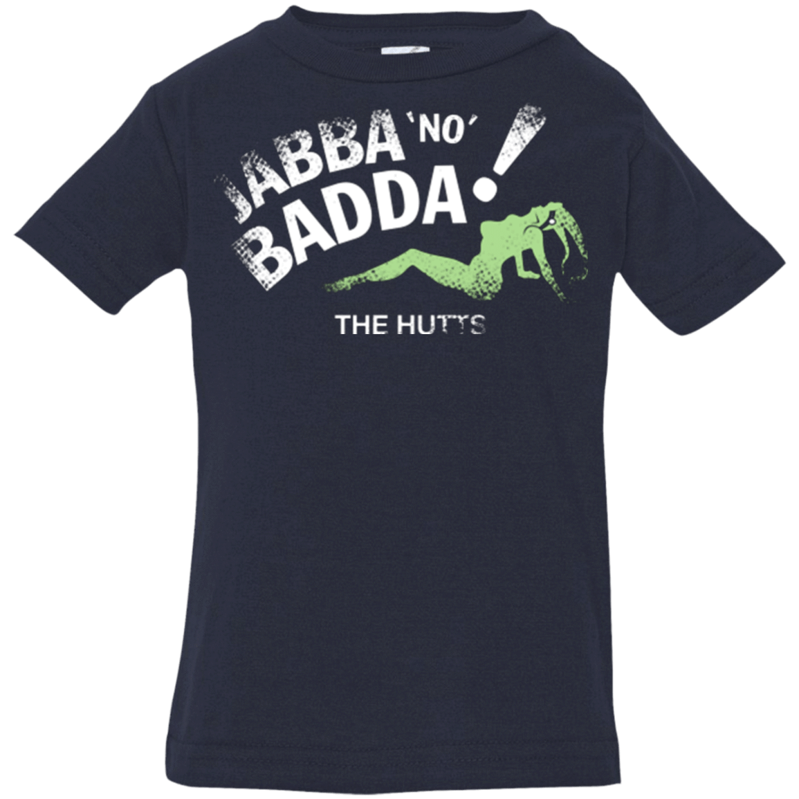T-Shirts Navy / 6 Months Jabba No Badda Infant Premium T-Shirt