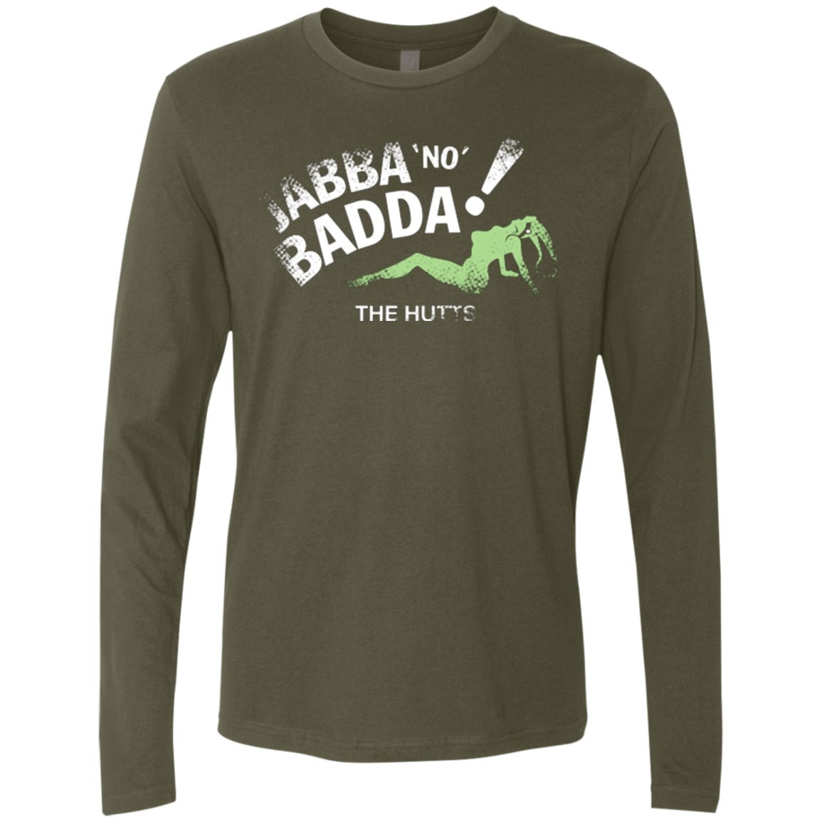 Jabba No Badda Men's Premium Long Sleeve