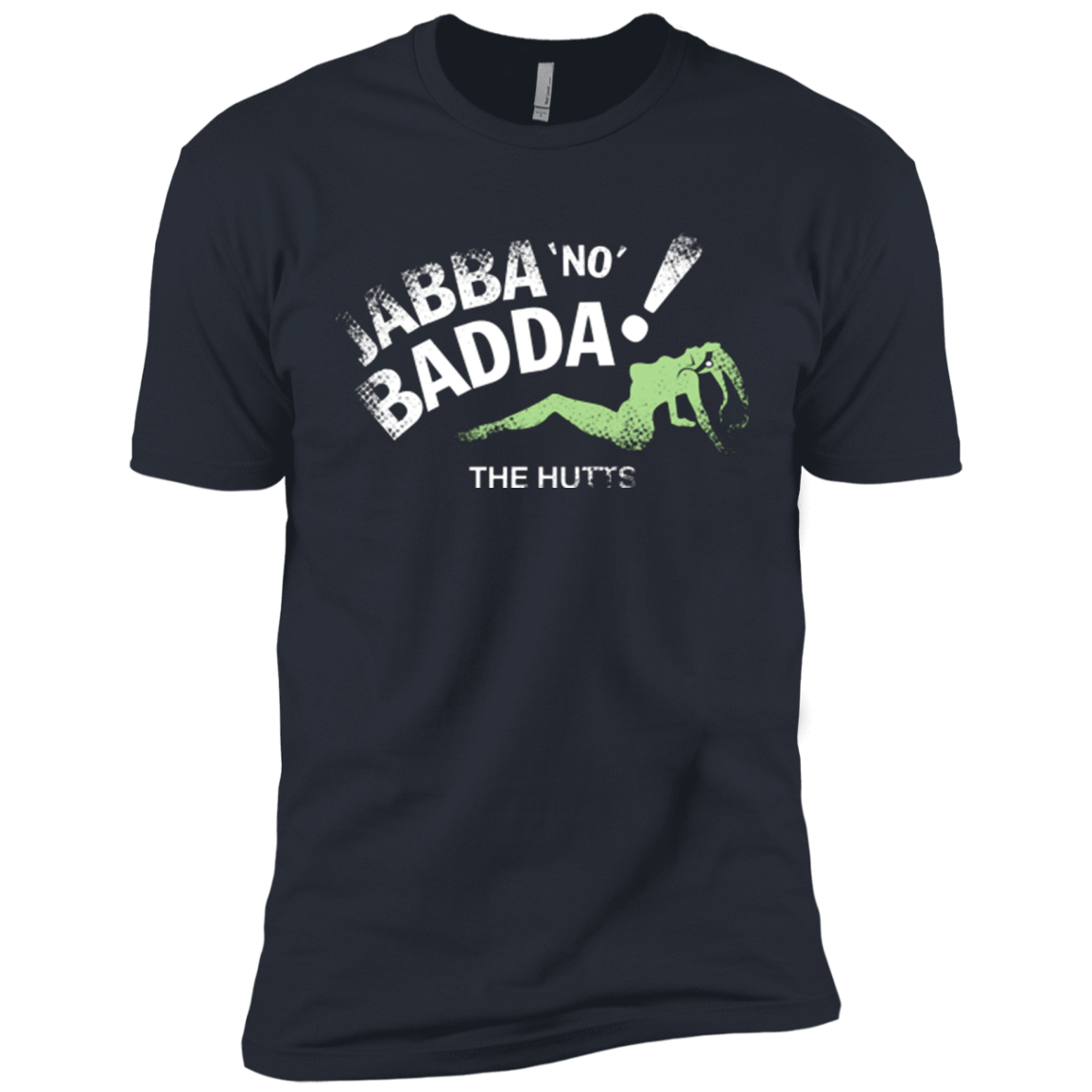 T-Shirts Indigo / X-Small Jabba No Badda Men's Premium T-Shirt