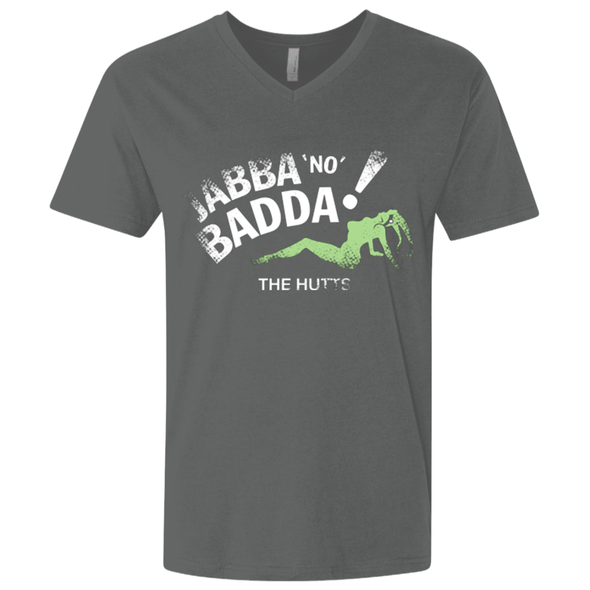 T-Shirts Heavy Metal / X-Small Jabba No Badda Men's Premium V-Neck