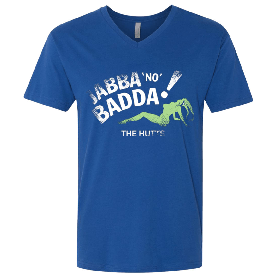 T-Shirts Royal / X-Small Jabba No Badda Men's Premium V-Neck