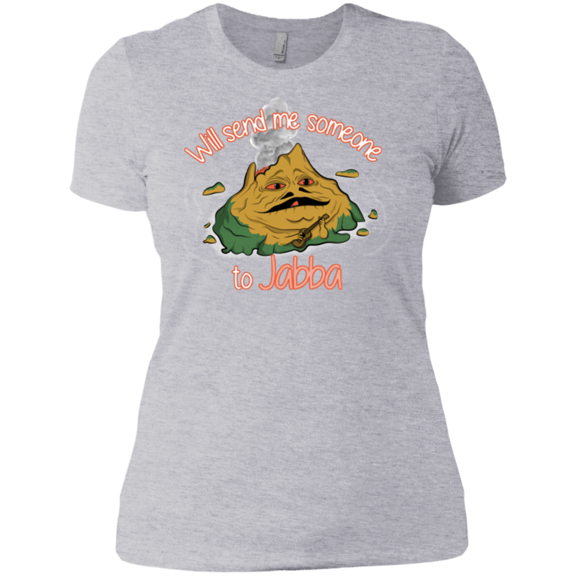 T-Shirts Heather Grey / X-Small Jabba Women's Premium T-Shirt