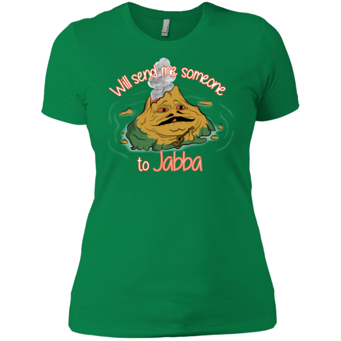 T-Shirts Kelly Green / X-Small Jabba Women's Premium T-Shirt