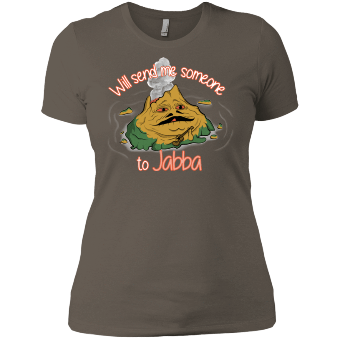 T-Shirts Warm Grey / X-Small Jabba Women's Premium T-Shirt