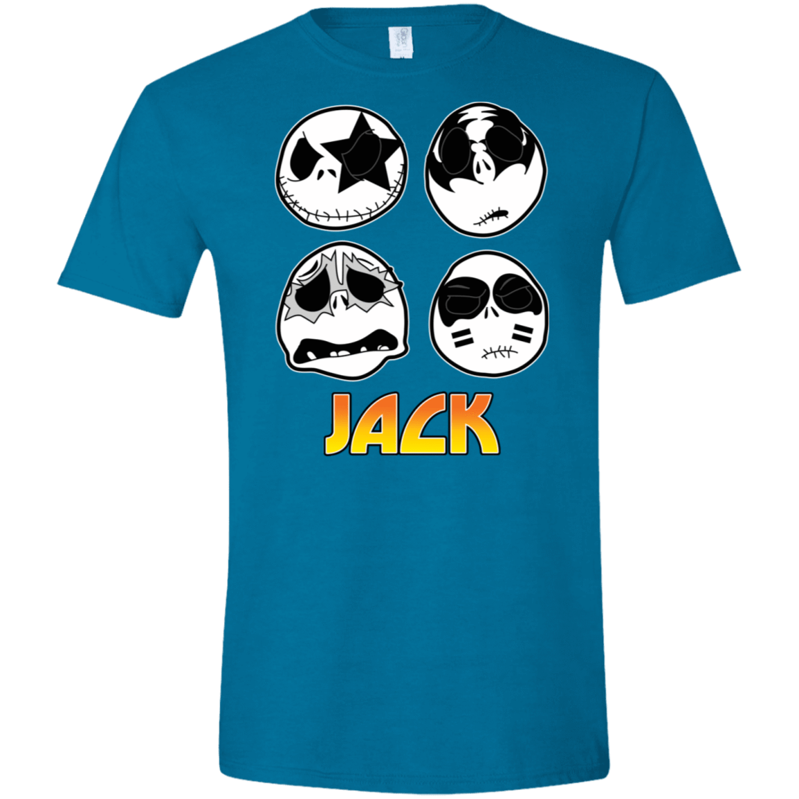 T-Shirts Antique Sapphire / S JACK Gave Rock and Roll to You Men's Semi-Fitted Softstyle