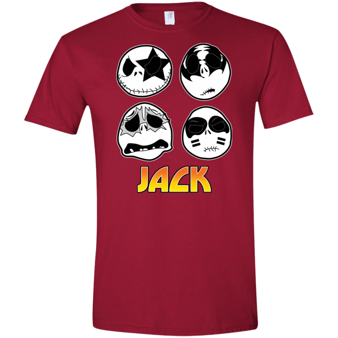 T-Shirts Cardinal Red / S JACK Gave Rock and Roll to You Men's Semi-Fitted Softstyle