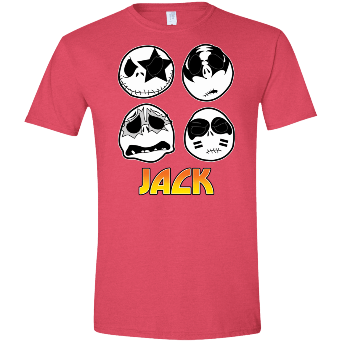 T-Shirts Heather Red / S JACK Gave Rock and Roll to You Men's Semi-Fitted Softstyle