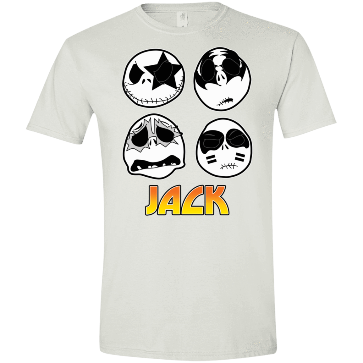 T-Shirts White / X-Small JACK Gave Rock and Roll to You Men's Semi-Fitted Softstyle