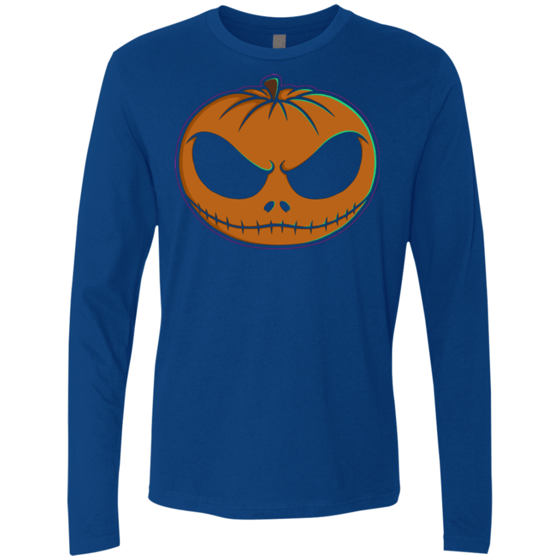 T-Shirts Royal / Small Jack O'Lantern Men's Premium Long Sleeve