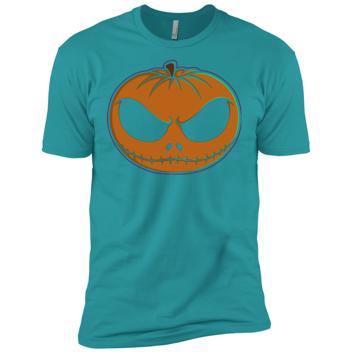 T-Shirts Tahiti Blue / X-Small Jack O'Lantern Men's Premium T-Shirt