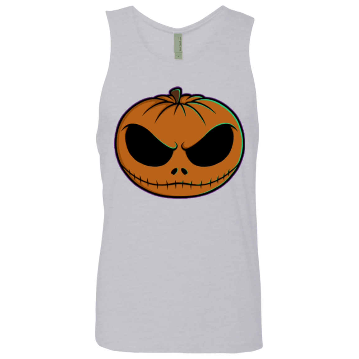 T-Shirts Heather Grey / Small Jack O Lantern Men's Premium Tank Top