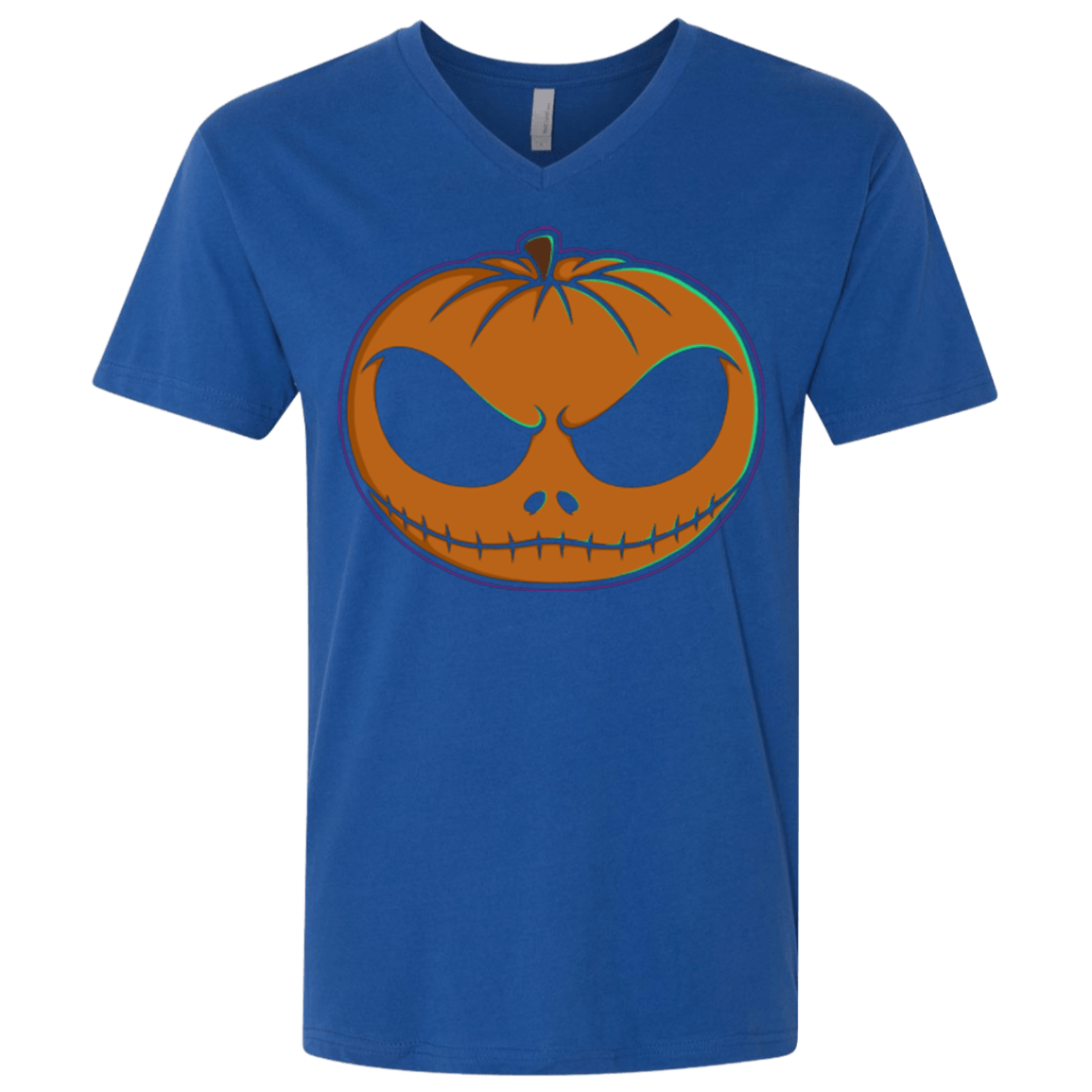 T-Shirts Royal / X-Small Jack O'Lantern Men's Premium V-Neck