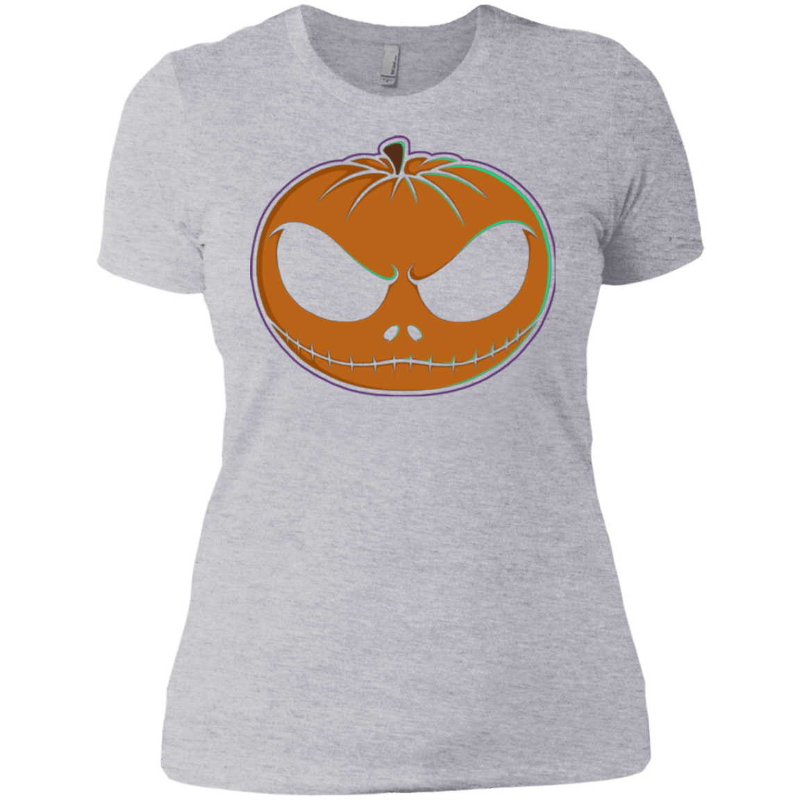 T-Shirts Heather Grey / X-Small Jack O'Lantern Women's Premium T-Shirt