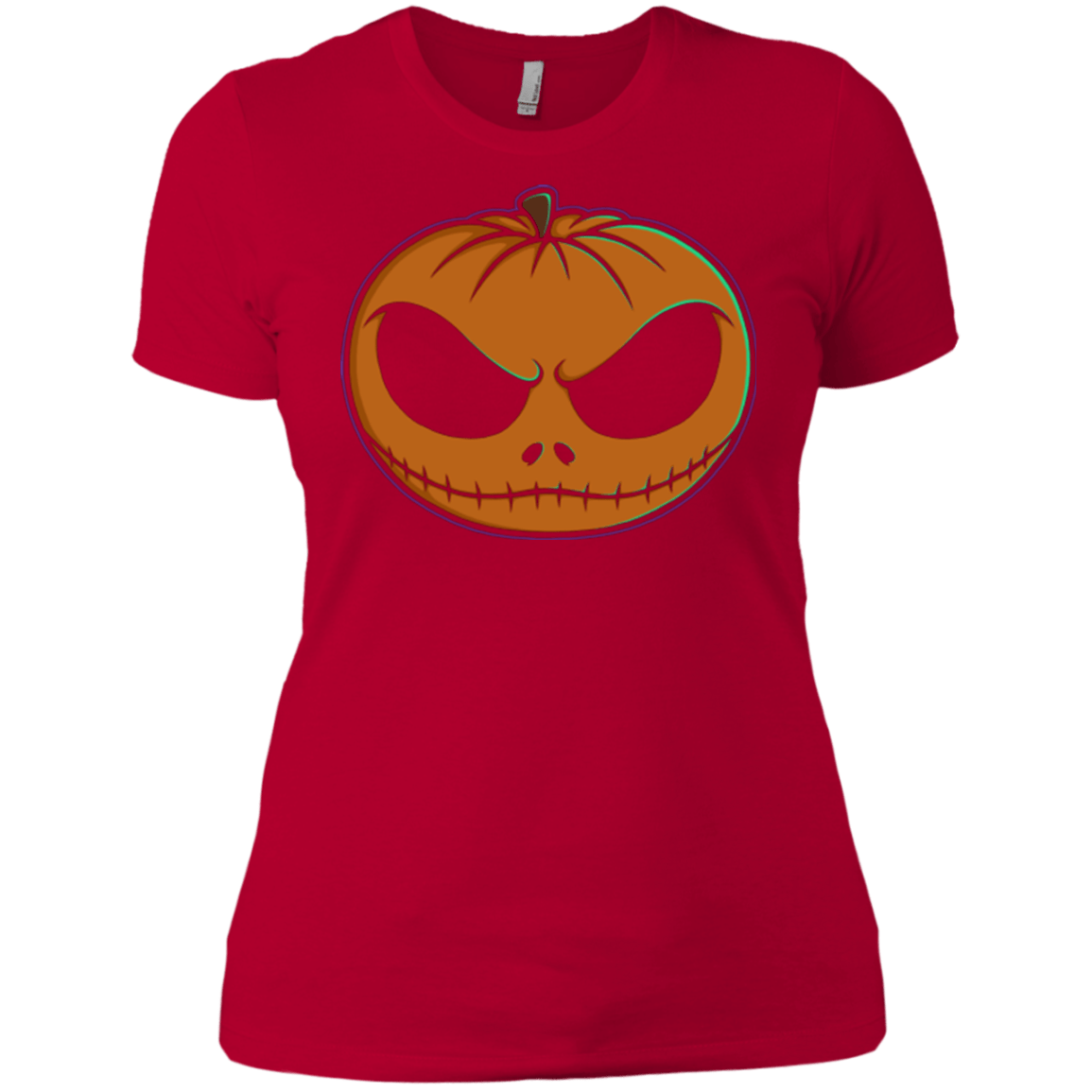 T-Shirts Red / X-Small Jack O'Lantern Women's Premium T-Shirt