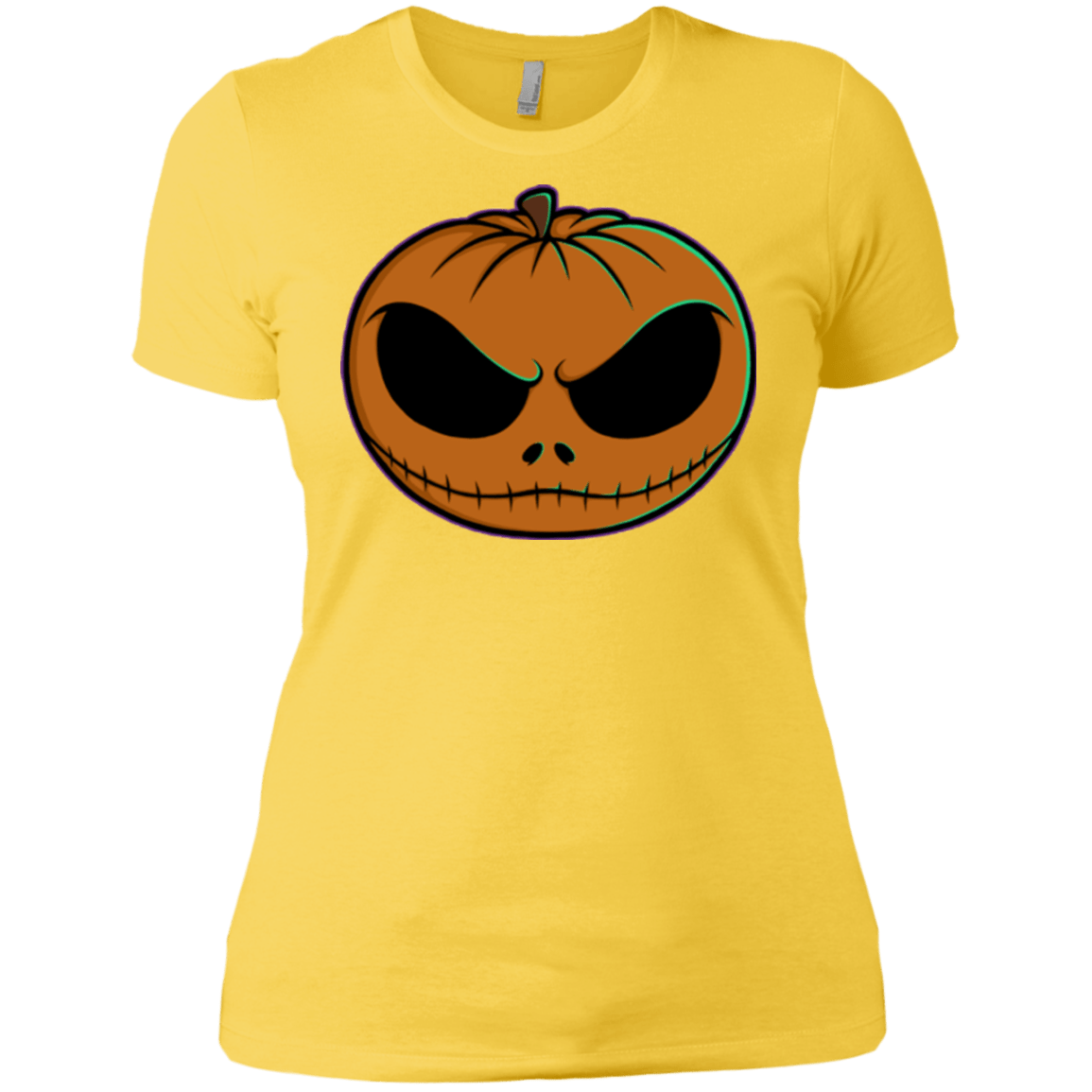 T-Shirts Vibrant Yellow / X-Small Jack O Lantern Women's Premium T-Shirt