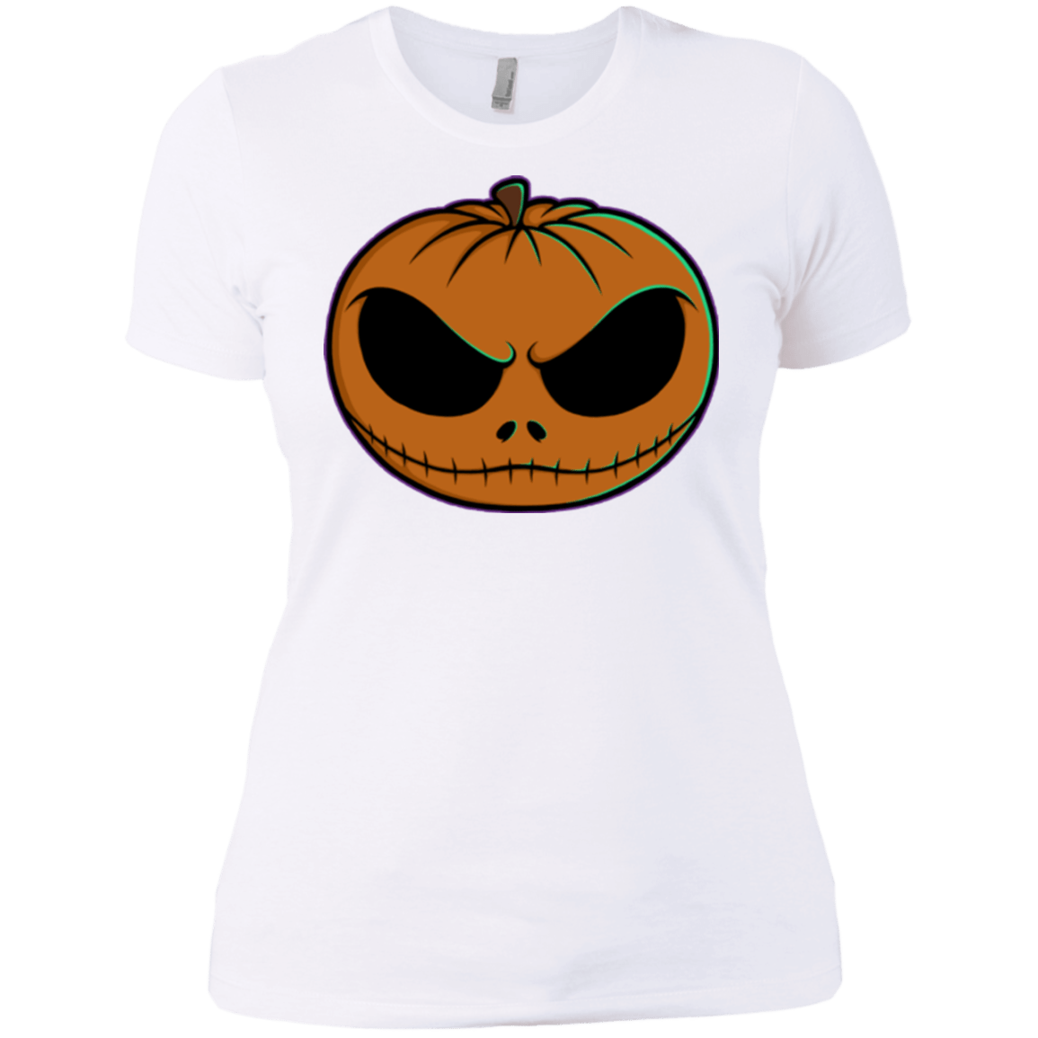 T-Shirts White / X-Small Jack O Lantern Women's Premium T-Shirt
