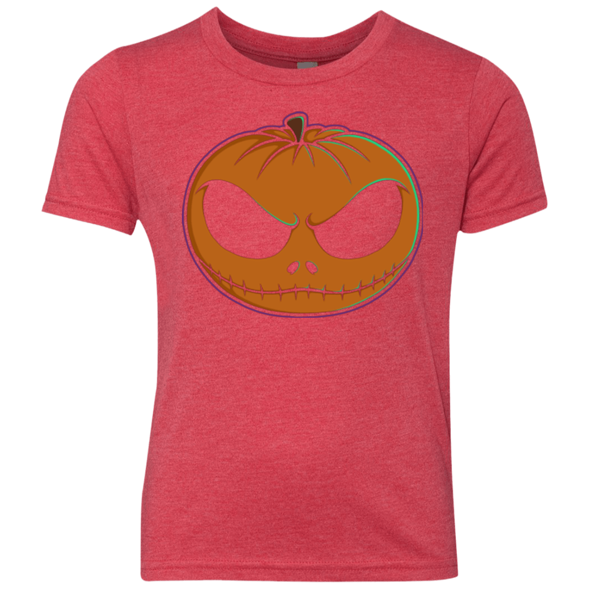 T-Shirts Vintage Red / YXS Jack O'Lantern Youth Triblend T-Shirt