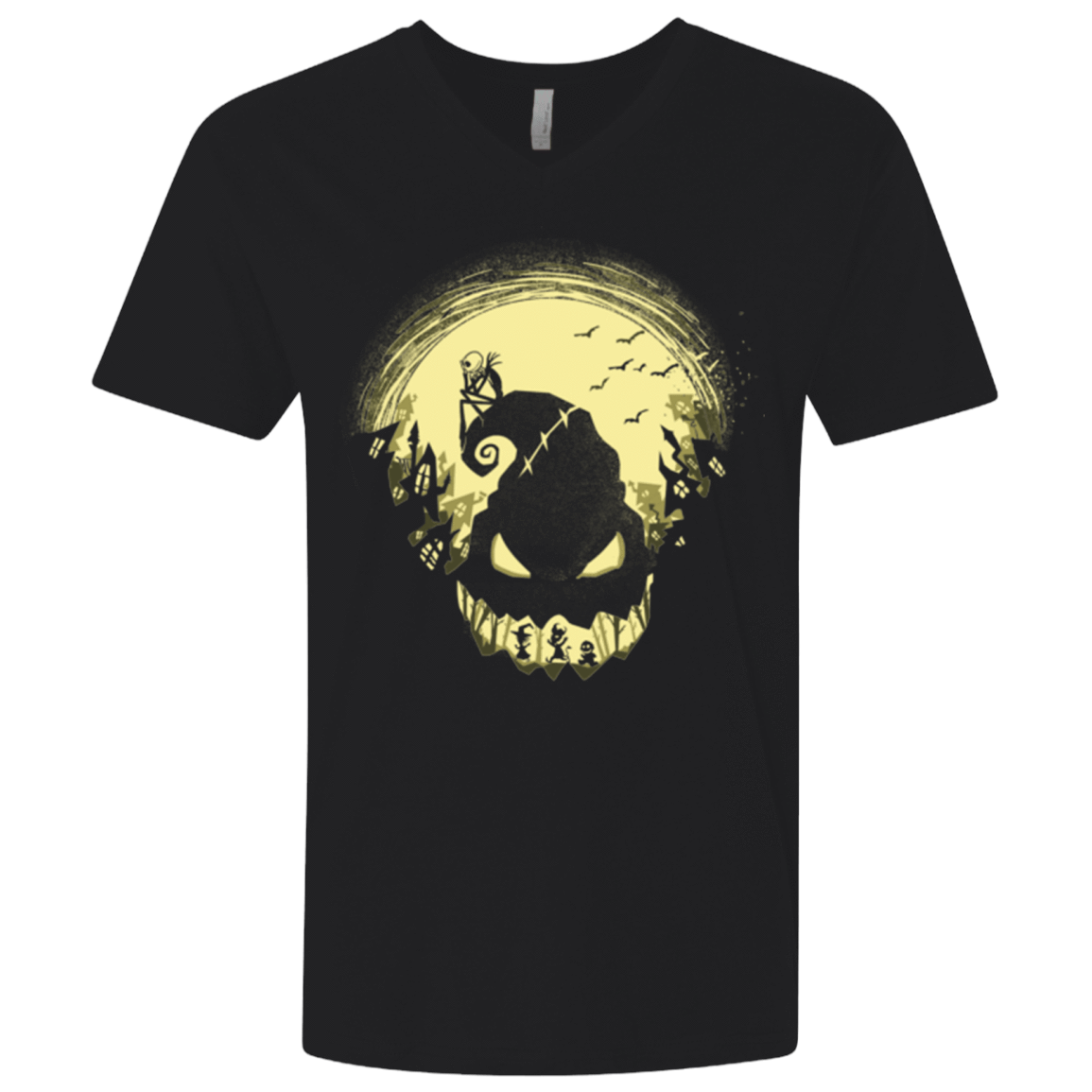 T-Shirts Black / X-Small Jack's Nightmare Men's Premium V-Neck
