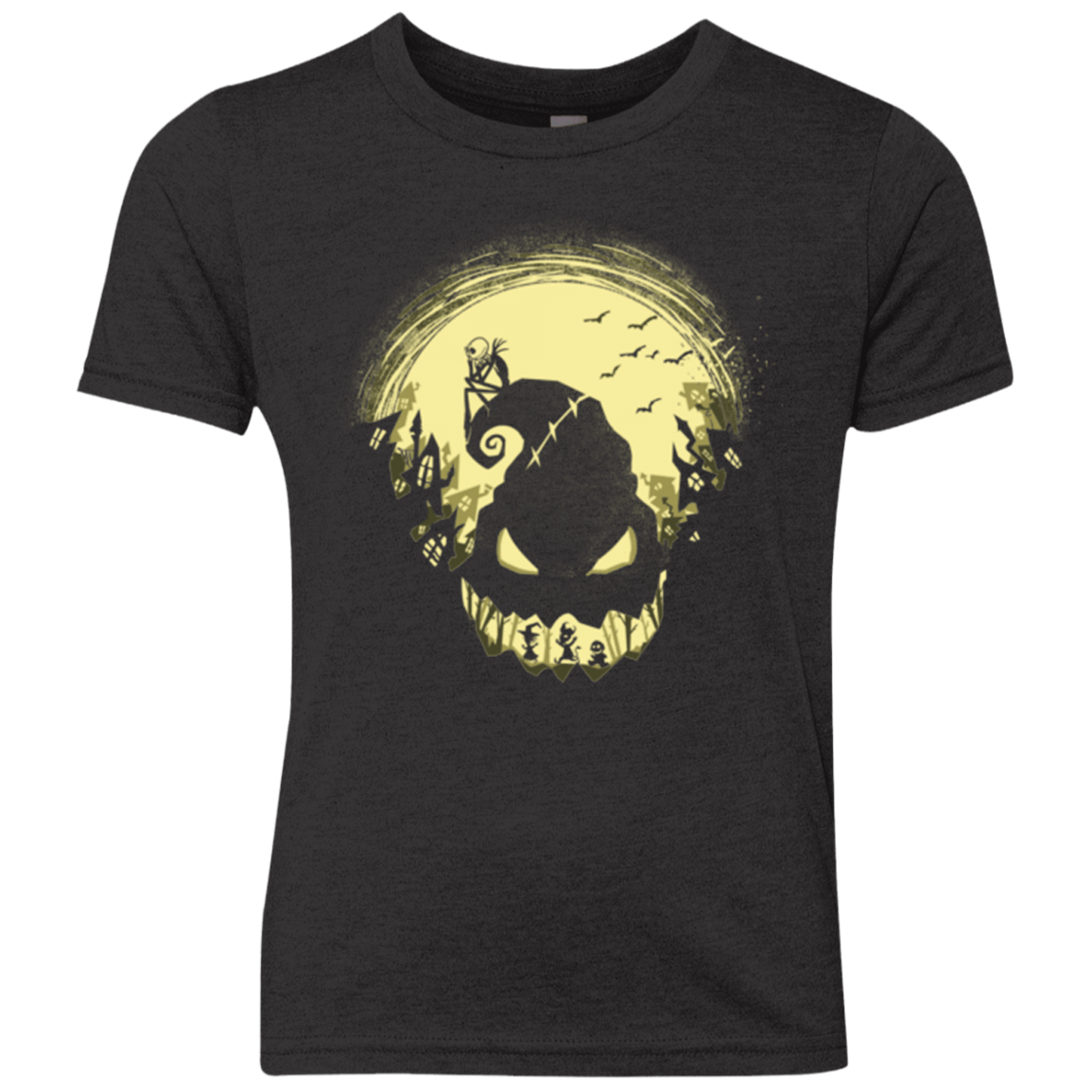 T-Shirts Vintage Black / YXS Jack's Nightmare Youth Triblend T-Shirt