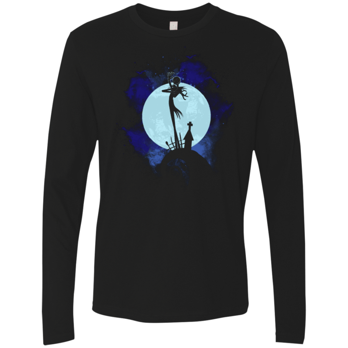 T-Shirts Black / Small JACK SPACE Men's Premium Long Sleeve