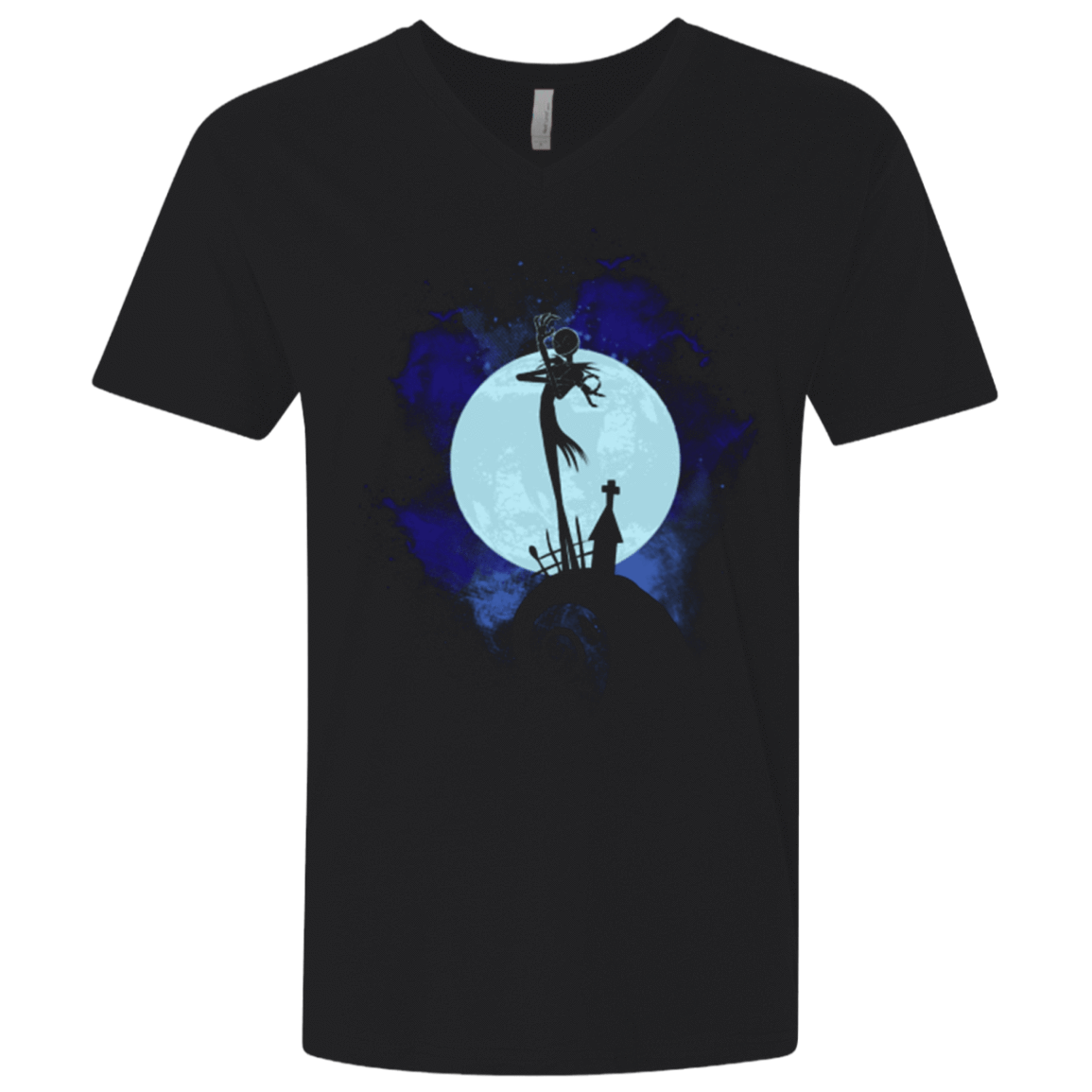 T-Shirts Black / X-Small JACK SPACE Men's Premium V-Neck