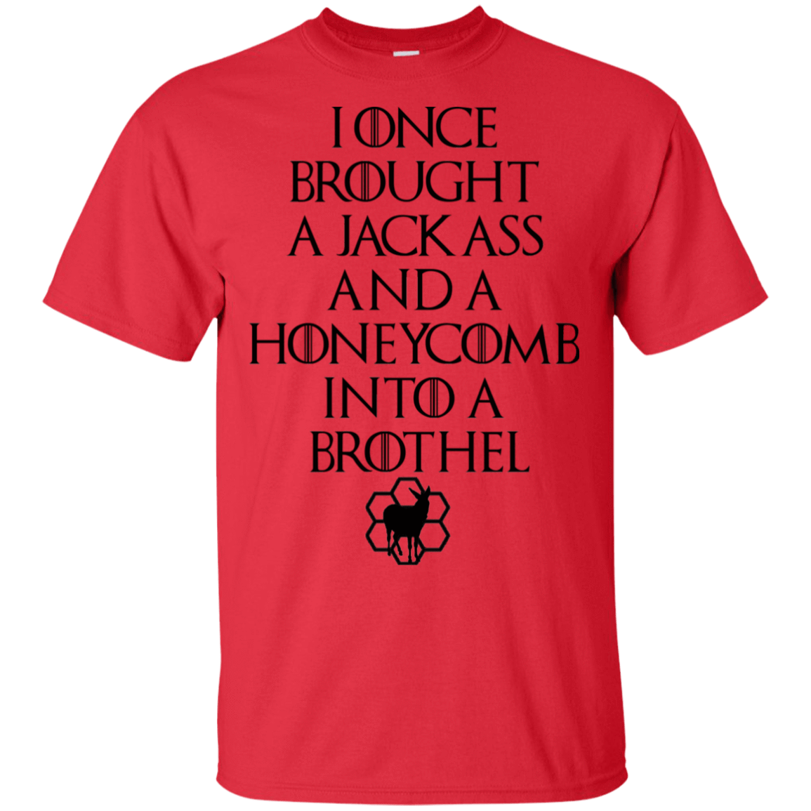 T-Shirts Red / S Jackass and the Honeycomb T-Shirt