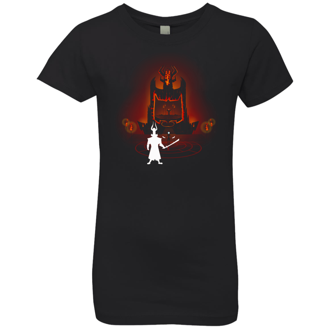 T-Shirts Black / YXS Jacks Back Girls Premium T-Shirt