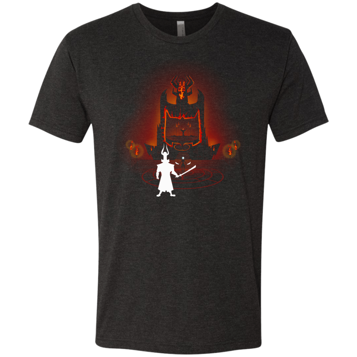 T-Shirts Vintage Black / Small Jacks Back Men's Triblend T-Shirt