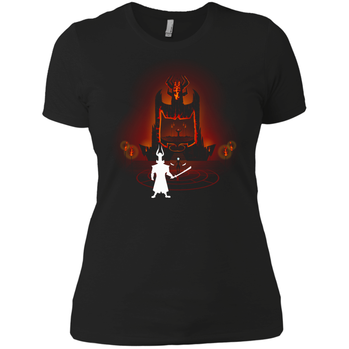 T-Shirts Black / X-Small Jacks Back Women's Premium T-Shirt