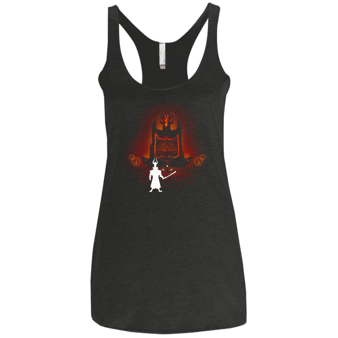 T-Shirts Vintage Black / X-Small Jacks Back Women's Triblend Racerback Tank